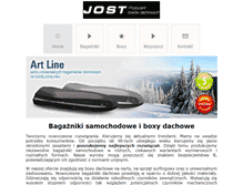 Tablet Screenshot of jost.com.pl